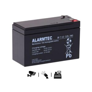 Akumulator AGM ALARMTEC BP 12V 7Ah
