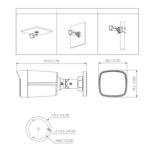 kamera IP Dahua 4MP 4