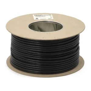 Przewod koncentryczny triset 113 75 om pe zel fca klasa a 1 13 4 8 6 8 100 db rolka 100m