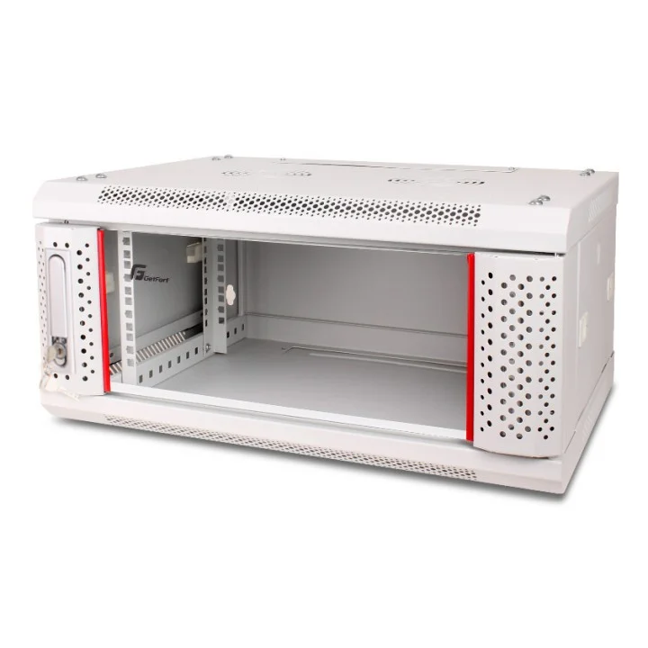 Szafa rack getfort 19 cali 4u 600x450 wiszaca szara
